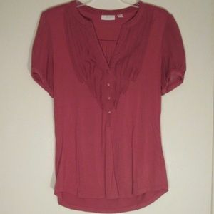 New York & Company Ruffle Blouse